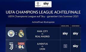 Als bestes deutsches team schaffte es eintracht frankfurt bis ins halbfinale. Sky Zeigt Alle Spiele Des Uefa Chamions League Finales W V