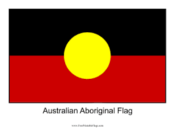 The briesemeister projection is a modified version of. Flag Of Australian Aboriginal