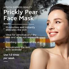 Apivita Express Beauty Face Mask Prickly Pear 2x8ml : Buy Online at Best  Price in KSA