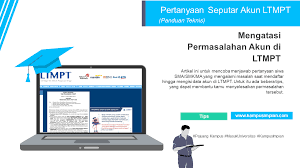 Pendaftaran bagi pemegang nomor kip kuliah. Tips Mengatasi Permasalahan Di Akun Ltmpt 2020 2021 Kampusimpian Com