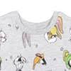 Space Jam Looney Tunes Sylvester Buggs Bunny Daffy Duck Toddler Girls  French Terry Sweatshirt Light Gray 3t : Target