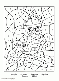 Color By Number Owl Coloring Page For Kids Education Coloring With Color Coded Coloring Pages Owl Coloring Pages Math Coloring Worksheets Halloween Coloring