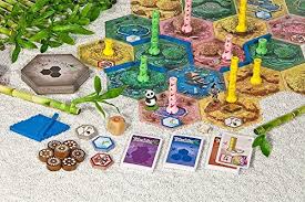 Das spiel und die erweiterung stellen wir euch in. Takenoko Tak01 Brettspiel Englische Version Amazon De Spielzeug