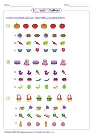 Pattern activities for kindergarten and pattern activities for first grade will keep you students happy and learning. Pattern Worksheets
