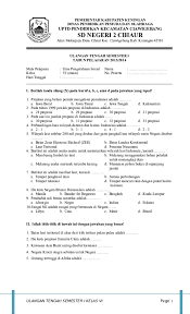 Check spelling or type a new query. Doc Soal Ips Kelas Vi Sutisna Trys Academia Edu