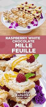 Mille Feuille Two Ways Nectarine Cardamom And Raspberry White Chocolate Recette En 2020 Mille Feuilles Brunch Et Boules Energie