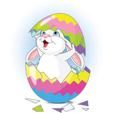 Profesora, ella está coloreando mal al conejito de pascua. Vector Gratis De Conejo De Pascua Blanco