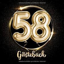 Geburtstag feiert, so sollte man ihm herzlich gratulieren. 58 Gastebuch Ein Erinnerungsalbum Zum 58 Jubilaum Geburtstag Oder Hochzeitstag 58 Jahre Deko Geschenk Buch Zum Eintragen German Edition Publishing Betterbirthday 9781699063644 Amazon Com Books