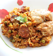 Paella Poulet Et Chorizo 61pp A Diviser Selon Le Nombre De Part Recette De Plat Plat Plats Reconfortants