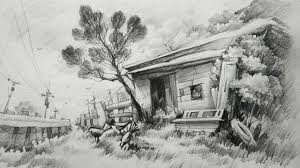 Another great thing about pencil drawings is that they make great gifts for virtually any occasion. How To Draw A Simple Small Wooden House With Pencil Youtube
