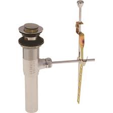 gerber bathroom sink metal pop up drain