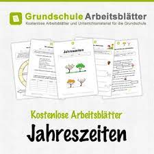 In den monaten dezember, januar und februar ist in deutschland winter. Arbeitsblatter Jahreszeiten Kostenlose Arbeitsblat