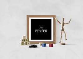 Free Artistic Interior With Creative Antique Square Poster Frame Mockup Psd Poster Frame Frame Mockup Free Poster Mockup