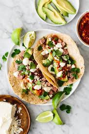 Get weekly recipes & food features. Prime Rib Tacos Downshiftology