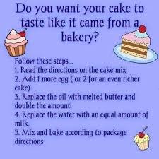 Make Your Cake Turn Out Like It Came From A Bakery By Tweaking A Box Of Cake Mix Cake Tasting Bakery Cakes Desserts