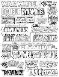 Tom Spurgeon On Twitter Lettering Design Comics Book Letters