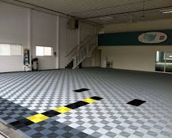 Custom Hangar Floor Swisstrax Ribtrax Garage Floor Tiles Flooring Garage Floor