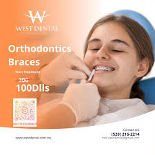 Start your perfect smile for only $100!” At West Dental Nogales • Start of  orthodontic treatment at an affordable price. • Certified specialists in  all dental areas. • Advanced technology and personalized