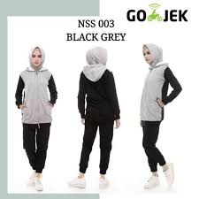 Harga baju olahraga wanita / baju olahraga muslimah branded ladies jogger pants untuk woman sportwear dibanderol dengan harga mencapai rp 199.000. Baju Olahraga Muslim Muslimah Wanita Baju Senam Perempuan Murah Modis Nay Nss 03 Shopee Indonesia