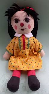 ROSIE RAGDOLL ROSIE and jim rag doll productions soft toy collectable £4.99 