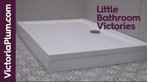 See the new silestone bath collection shower tray collection that you can use to customise and add colour to your bathroom. How To Fit A Shower Tray Riser Kit Youtube