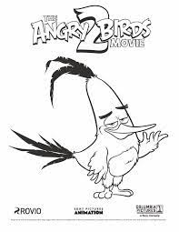 Free downloadable coloring pages from dr. The Angry Birds Movie 2 Chuck Coloring Page Bird Coloring Pages Angry Birds Angry Birds Movie