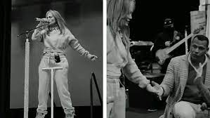 Jennifer Lopez Gives Fans A Behind The Scenes Peek At Her Practicing For Her Nye Performance Daily Mail Online