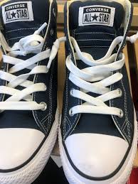 Black And Blue Converse Shoes Converse Chuck Taylor All Star Hi Top Size Mens 9 Womens 11 Black Blue Fashion Clothing Shoes Accessorie Converse Chuck Taylor Chuck Taylors Blue Sneakers