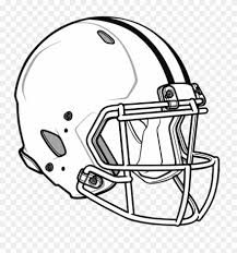 Begin by drawing a circle. Red Football Helmet Outline Clip Art Transparent Library Football Helmets Drawings Png Download 288275 Pinclipart