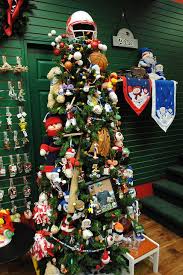 Sports Christmas Tree Putting In Office This Year Christmas Tree Store Christmas Tree Themes Christmas Tree Inspiration