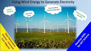 how do wind turbines operate environmental benefits ppt