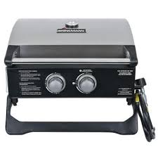 Brinkmann 2 Burner Tabletop Propane Gas Grill 810 1200 S The Home Depot Propane Gas Grill Gas Grill Table Top Grill