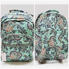 Vera bradley bag of the day wallet wednesday: Vera Bradley Bags Vera Bradley Fan Flower Large Essential Backpack Poshmark