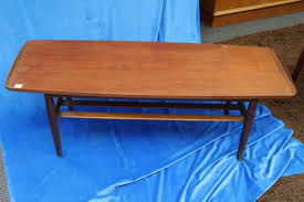 Our beautiful natural wooden parker coffee table is the perfect addition to your space. Lot Mid Century Parker Teak Coffee Table Shelf Underneath Lipped Edges Original Parker Label Underneath