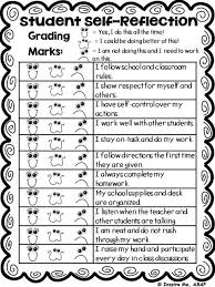 Report Card Student Self Reflection Inspire Me Asap Student Self Evaluation Student Self Assessment Student Reflection
