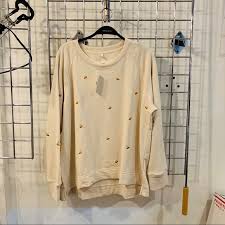Lou Grey Tops Lou Grey Pie Terry Sweatshirt Poshmark