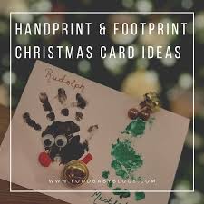 See more ideas about christmas cards, christmas crafts, kids christmas. Handprint Footprint Christmas Cards Ideas Food Baby Blogs