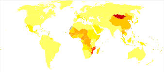 Primary liver cancer begins in the liver and can be distinguished into four diseases depending on where and what cells are affected: File Liver Cancer World Map Death Who2004 Svg Wikimedia Commons