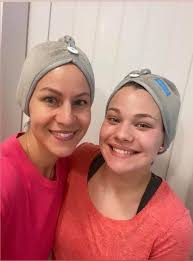 Ladies what do you use to protect and keep your hair dry when your in the  hot tub? I tried a swim cap but water still leaks under… ETA: I do have