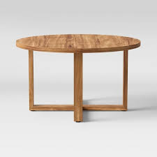 Product title nathan james stella round nesting or stacking coffee table set of 2 wood finish metal frame, warm nutmeg/black average rating: Sindri Round Wooden Coffee Table Brown Project 62 Target