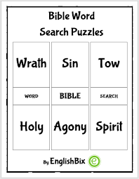 All the downloads have answer keys too. Holy Bible Word Search Puzzles Printable Workbook Englishbix