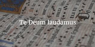 Deliver us, lord, we pray, from every evil, graciously grant peace in our days, that, by the help of your mercy, we may be always free from sin and safe from all distress, as we await the. How To Chant The Te Deum Laudamus Anglican Compass