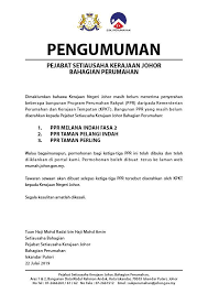 Dalam ruangan berikutnya, mysumber sertakan maklumat berkaitan serta kriteria bagi permohonan pembelian melalui rumah impian bangsa johor (mersing) adalah seperti berikut: Rumah Ppr Johor Hadijah Binti Jaffri