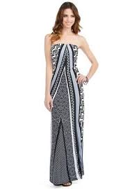 Cato Fashions Strapless Patterned Maxi Dress Catofashions Maxi Dress Pattern Cato Fashion Maxi Dress