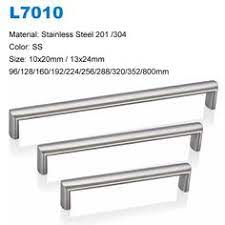 Solid stainless steel kitchen cabinet hardware square handle pull. Stainless Steel Handle Knob