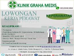 Dapatkan info lowongan kerja terbaru di emailmu. Lowongan Kerja Keperawatan Klinik Graha Medis