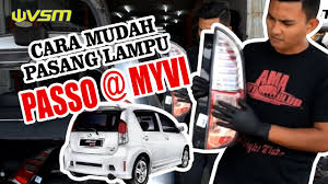 Hasil saringan ujian air kencing mendapati pemandu myvi itu negatif dadah. Tips Mudah Cara Tukar Lampu Belakang Passo Myvi Youtube