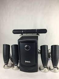 It is convenient to realize audio files playing, give you the sound. Dell Mms 5650 5 1 100w Surround Pc Speaker System With Reverb