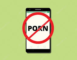 Smartphone phone cell porn ban concept vector Stock Vector by  ©teguhjatipras 101991530