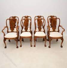 The top countries of supplier is china, from which the. Set Of 8 Antique Walnut Queen Anne Dining Chairs Antiques Atlas